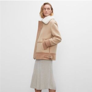 Club Monaco Wool Moto Jacket